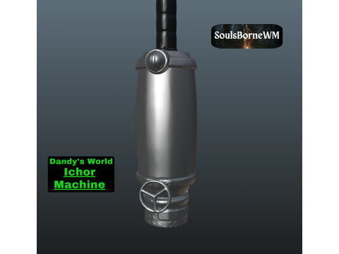 Dandys World Ichor Machine 3Dプリントモデル