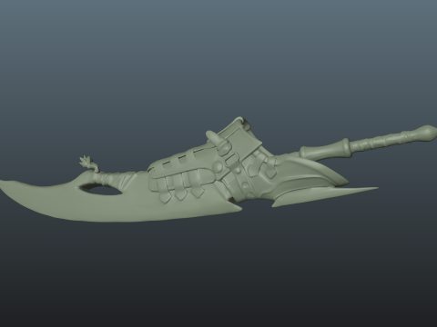 Monster Hunter Wilds Hunter Modello di stampa 3D