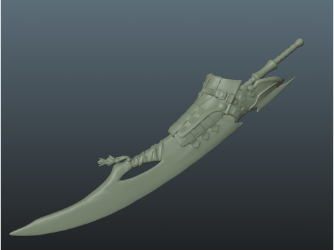 Monster Hunter Wilds Hunter Modello di stampa 3D