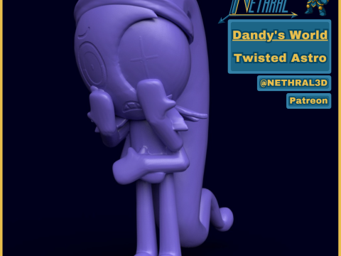 Дэндис Мир Twisted Astro 3D Принт Модель