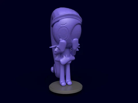 Dandys World Torcido Astro Modelo de Impressão 3D