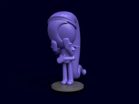 Dandys World Torcido Astro Modelo de Impressão 3D