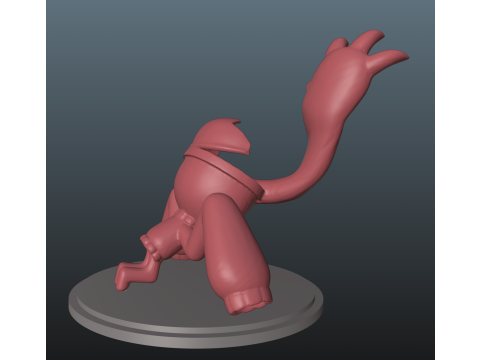 Dandys World Twisted Gigi Model Cetak 3D