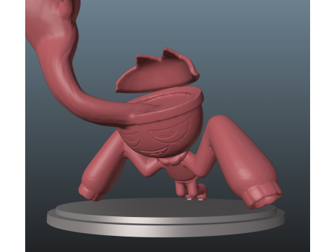 Dandys World Twisted Gigi Model Cetak 3D