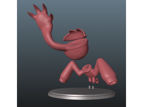 Dandys World Twisted Gigi Model Cetak 3D