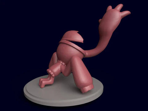 Dandys World Twisted Gigi 3D Print Model