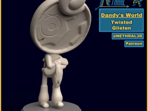 Dandys World ツイステッドグリステン 3Dプリントモデル