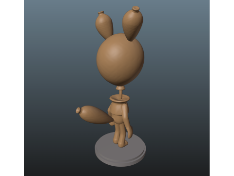Dandys World Twisted Looey 3D Print Model