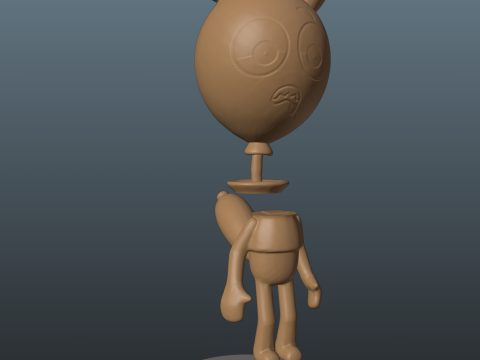 Dandys World Twisted Looey 3D Print Model