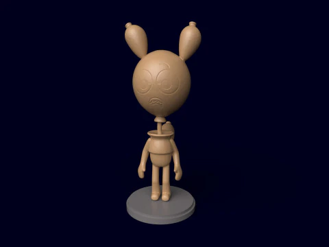Dandys World Twisted Looey 3D Print Model
