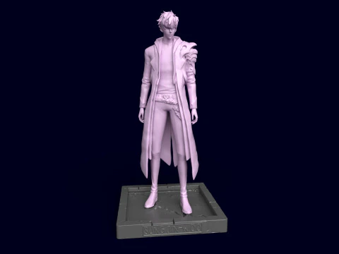 Solo Leveling Sung Jin-Woo 3D Print Model