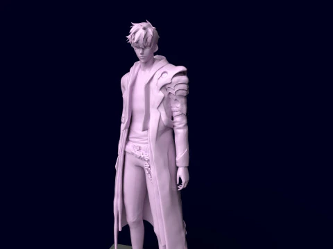 Solo Leveling Sung Jin-Woo 3D Print Model