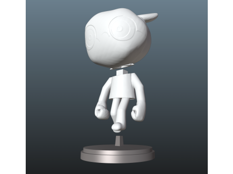 Dandys World Twisted Shrimpo 3D Print Model