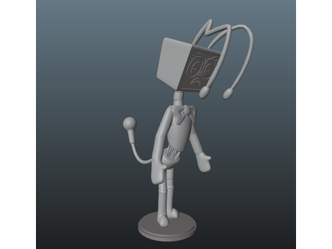 Dandys World Twisted Vee 3D 打印模型