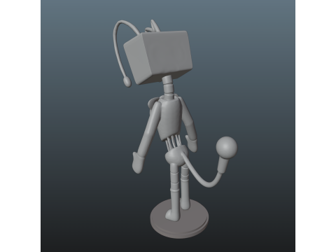 Dandys World Twisted Vee 3D 打印模型