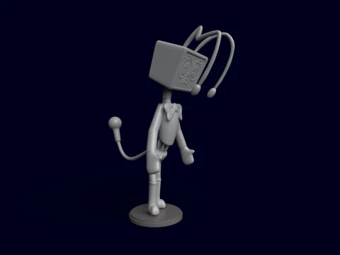 Dandys World Twisted Vee 3D Print Model