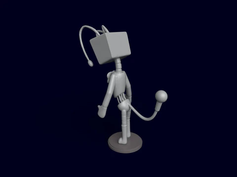 Dandys World Twisted Vee 3D Print Model