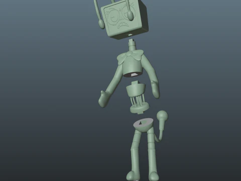 Dandys World Twisted Vee 3D Print Model