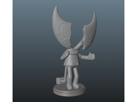 Dandys World Twisted Razzle Dazzle 3D Baskı Modeli