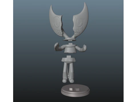 Dandys World Twisted Razzle Dazzle 3D Print Model