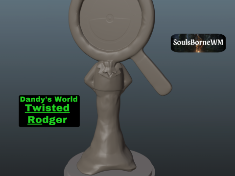 Dandys World Twisted Rodger 3D Print Model