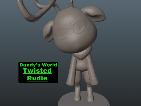 Dandys World Twisted Rudie 3D Print Model