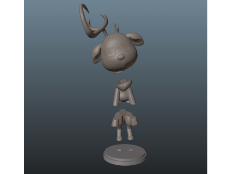 Dandys World Twisted Rudie 3D Print Model