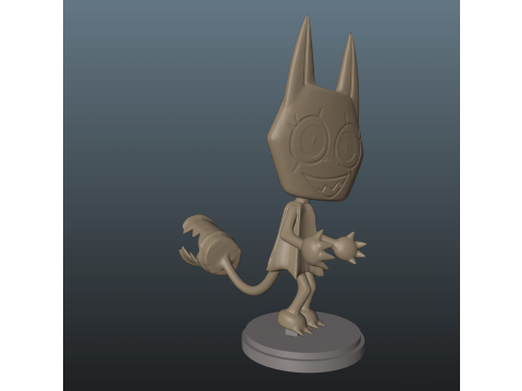Dandys World Twisted Scraps 3D Принт Модель