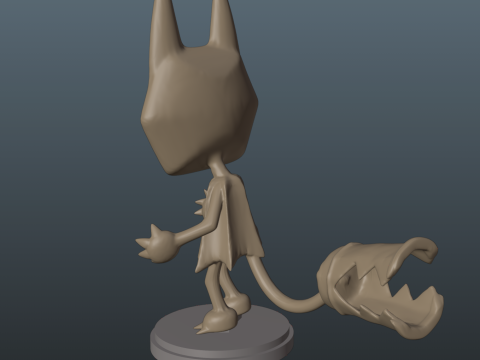 Dandys World Twisted Scraps 3D Принт Модель