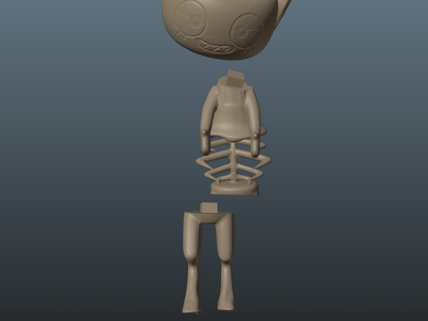 Dandys World Twisted Shelly 3D Baskı Modeli