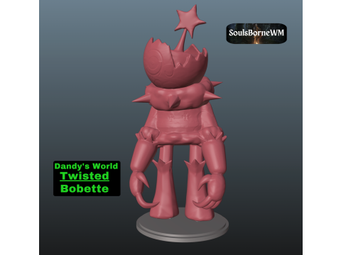 Dandys World Twisted Bobette 3D Print Model