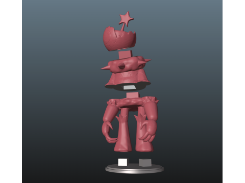 Dandys World Twisted Bobette 3D Print Model