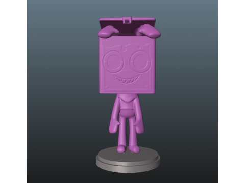 Dandys World Twisted Boxten 3D Print Model