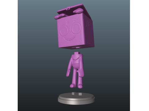 Dandys World Twisted Boxten 3D Print Model