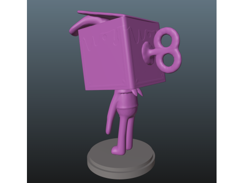 Dandys World Twisted Boxten 3D Print Model