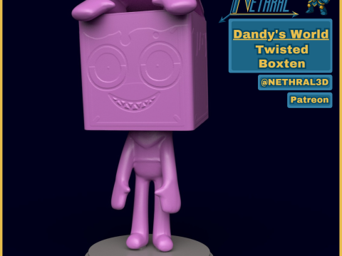 Dandys World Torcido Boxten Modelo de Impressão 3D