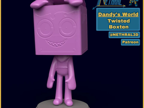 Dandy's World Twisted Boxten Modello di stampa 3D