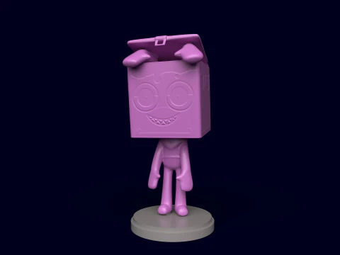 Dandys World Twisted Boxten 3D Print Model