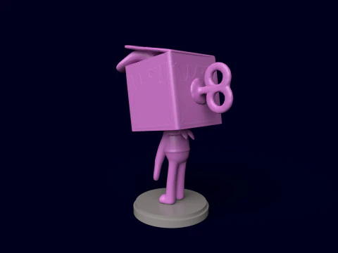 Dandys World Twisted Boxten 3D Print Model