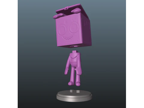 Dandys World Twisted Boxten 3D Print Model