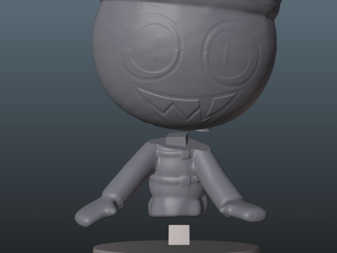 Dandys World Twisted Finn 3Dプリントモデル