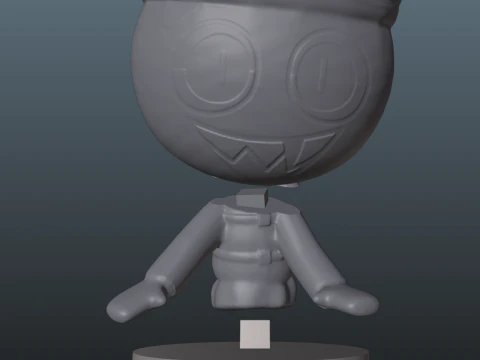 Dandys World Twisted Finn 3D Print Model