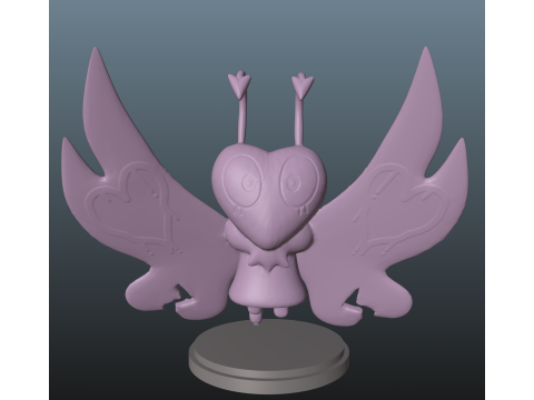 Dandys World Twisted Flutter 3D-Druckmodell