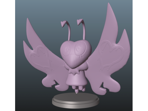 Dandys World Twisted Flutter 3D-Druckmodell