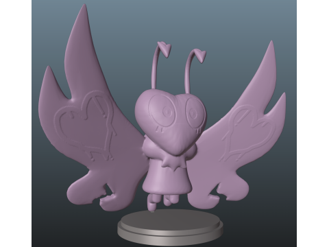 Dandys World Twisted Flutter 3D-Druckmodell