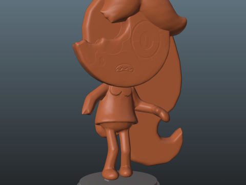 Dandys World Twisted Ginger 3Dプリントモデル