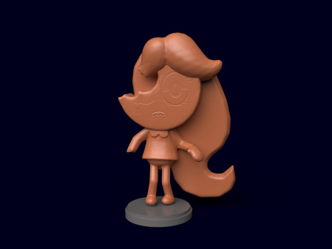 Dandys World Twisted Ginger 3D Print Model