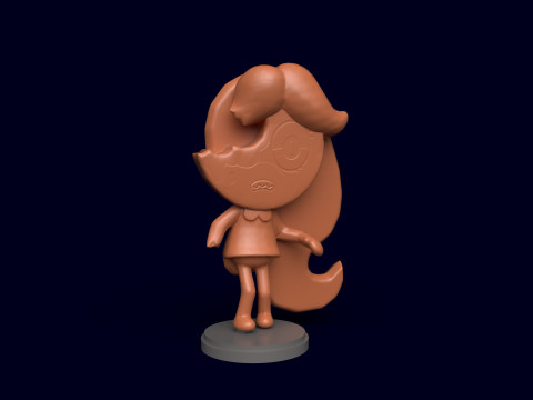 Dandys World Twisted Ginger 3D Print Model
