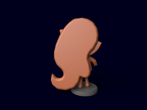 Dandys World Twisted Ginger 3D Print Model