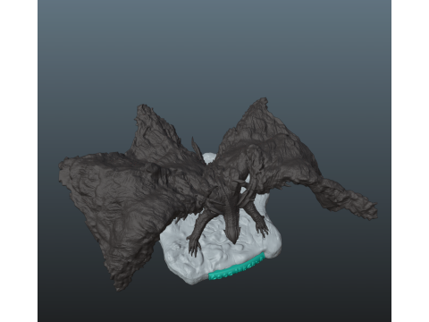 Monster Hunter Wilds Gore Magala 3D-printmodel